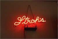 Stroh's neon