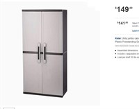 Extra Large Utility Cabinet 35in w 18in L x 7.1