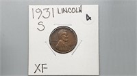 1931s Lincoln Head Wheat Cent rd1004