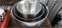 STAINLESS STELL NESTING BOWLS