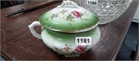 VINTAGE SOUP TUREEN (CRACKED) REPAIRED