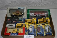 11 NOS MIXED TOY VEHICLES W/BOX