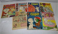 7 CASPER THE FRIENDLY GHOST COMIC BOOKS