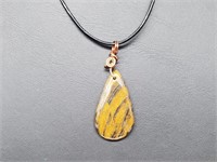 Natural Tiger’s Eye Pendant Untreated By Artist