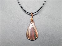 Natural Tiger’s Eye Pendant Untreated By Artist