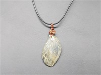 Natural Labradorite Spectrolite Pendant By Artist