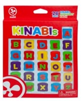 KINABIS 26 PIECE ALPHABET