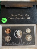 1997 PROOF COIN SET SILVER