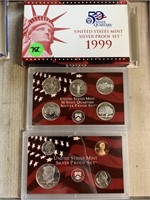 1999 PROOF COIN SET SILVER