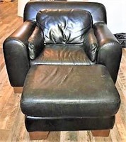 Divani Chateau d'Ax Italian Leather Club Chair