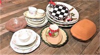 Assorted Plates, Bowls & Platters