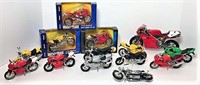 Selection of 1/18 Scale Ducati Motorcycles
