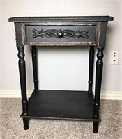 Shabby Finish End Table