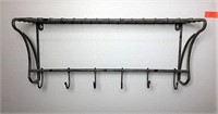Wire Rack with Hooks