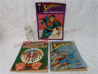1975 Super-Heros Christmas & Superman Books