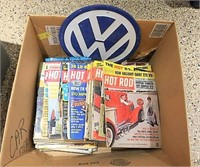 Vintage Hot Rod Car Magazines