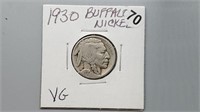 1930 Buffalo Nickel rd1070