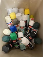 Lot of (22) Spray Paints