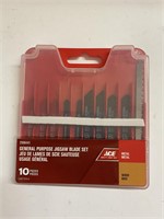 (12x bid) Ace 10pc Jigsaw Blade Set