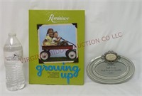 Reminisce Growing Up Book & Grandchildren Plaque