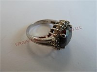 Ring ~ Marked 925 FAS ~ Sterling Silver