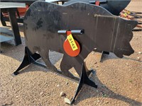 Unused Kit Container Steel Bear Target