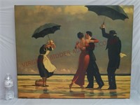 Jack Vettriano "The Singing Butler" Canvas Print