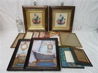 Assorted Pictures & Photo Frames