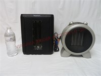 Space Heaters ~ Lot of 2 ~ Both Power On