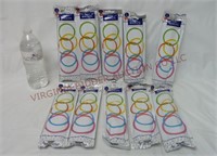 Glow Bracelets ~ 10 Packs of 15 Each ~ New