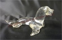 Art Glass Seal / Walrus Paperweight ~ Signed