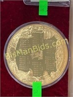 2012 Liberty Bell Giant Gold Commemorative Coin