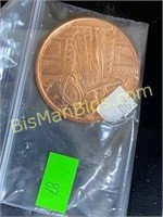 Liberty 1oz Copper Bullion