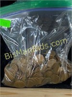 1lb of Unchecked Wheat Pennies