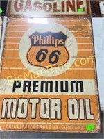 Phillips 66 Tin Sign