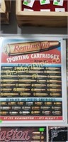 Tin Sign - Remington Cartridges