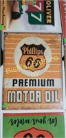 Tin Sign - Phillips 66 (orange)