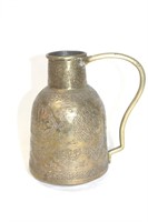 Antique Iranian bronze milk jug