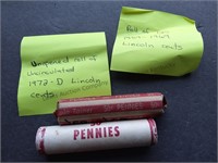 2 rolls of Pennies see sellers note