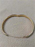 14k Gold Hinged Bracelet 5.1 Dwt