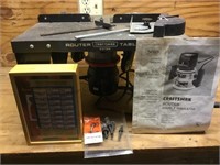 Craftsman router table saw with router tips