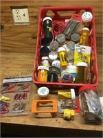 Box lot- electrical clip kit, miscellaneous