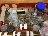 Box lot- nuts, bolts and washers