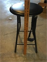 Back metal stool