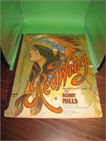 Copyright 1907 Red Wing Sheet Music (fair condi-