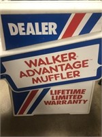 Walker Muffler Plastic Dealers Display