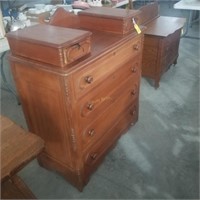 4 drawer Victorian Chest with Hanke Drawers