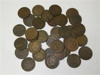 35 Indian Head Pennies