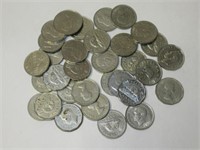 Tube of Canadian Coins