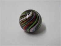 Hand Blown Swirl Marble 13/16"